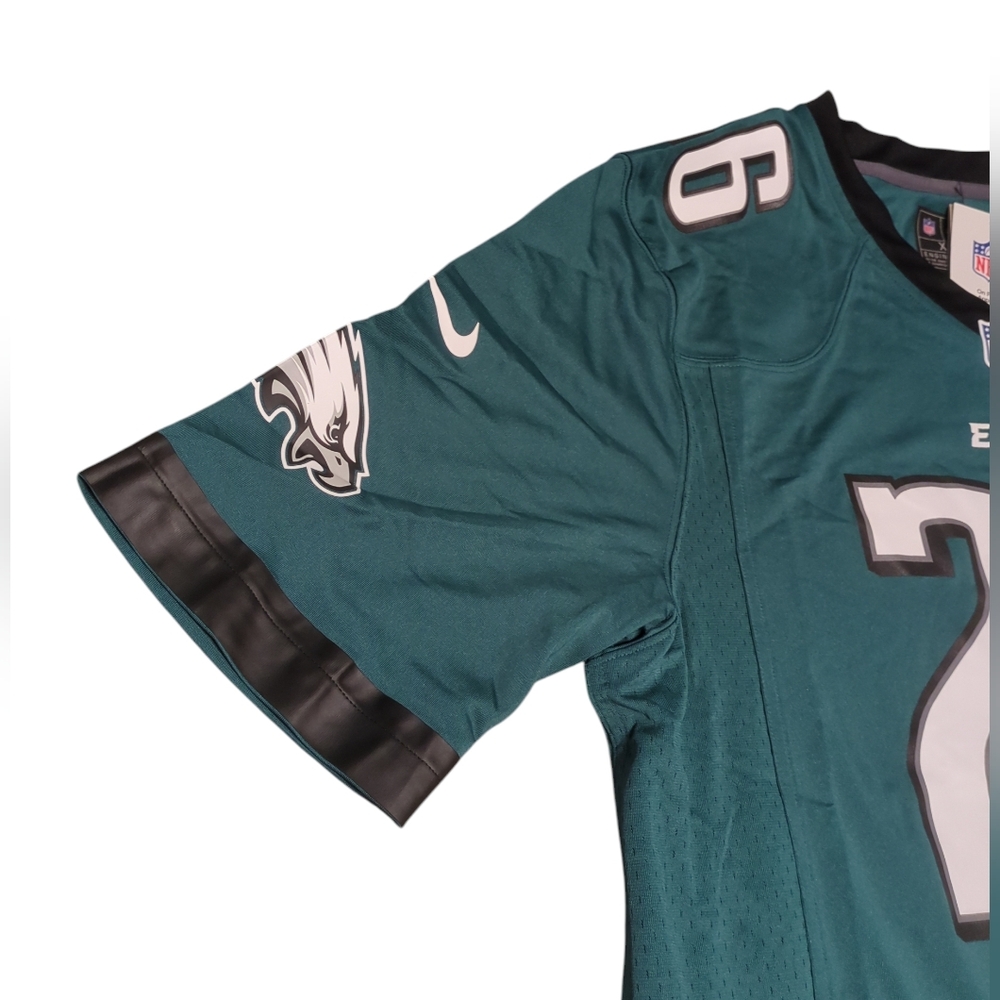 Nike NFL Eagles Sanders #26 Teal and Black Men's Jersey Size XL - Picture 3 of 9